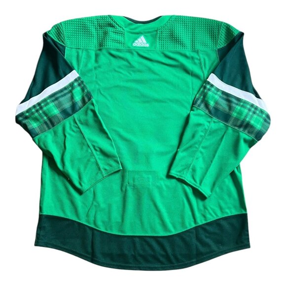 adidas Washington Capitals St. Patrick’s Day Team Issue Jersey Size 56 FR6970 - Picture 3 of 7